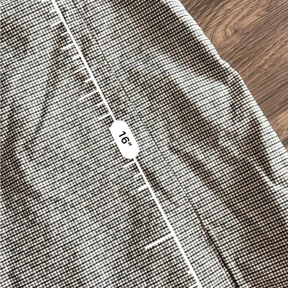 Shinestar plaid black white mini skirt - Picture 4 of 5